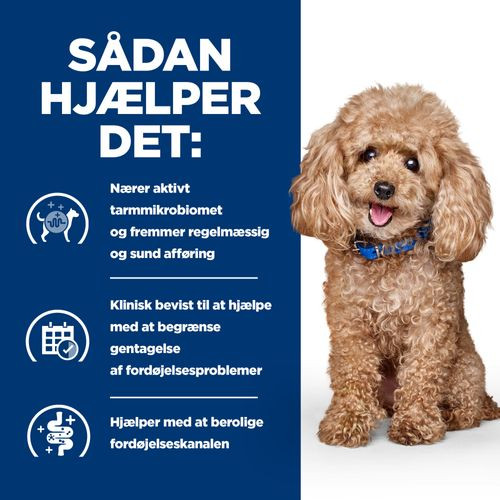 Hill’s Prescription Diet Gastrointestinal Biome Mini hundefoder med kylling