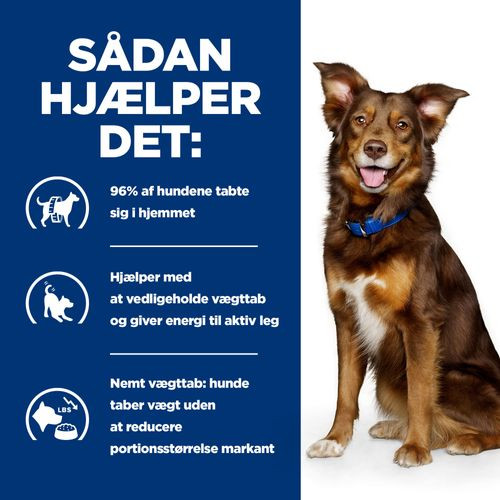 Hill's Prescription Diet Metabolic Weight Management hundefoder med lam og ris