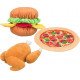 Plys Fastfood hundelegetøj
