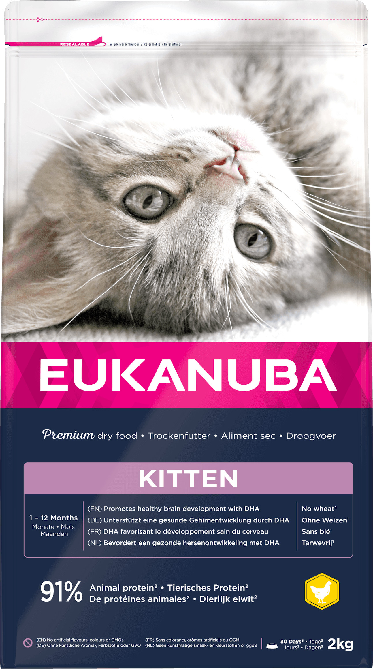 Eukanuba Kitten kylling kattefoder