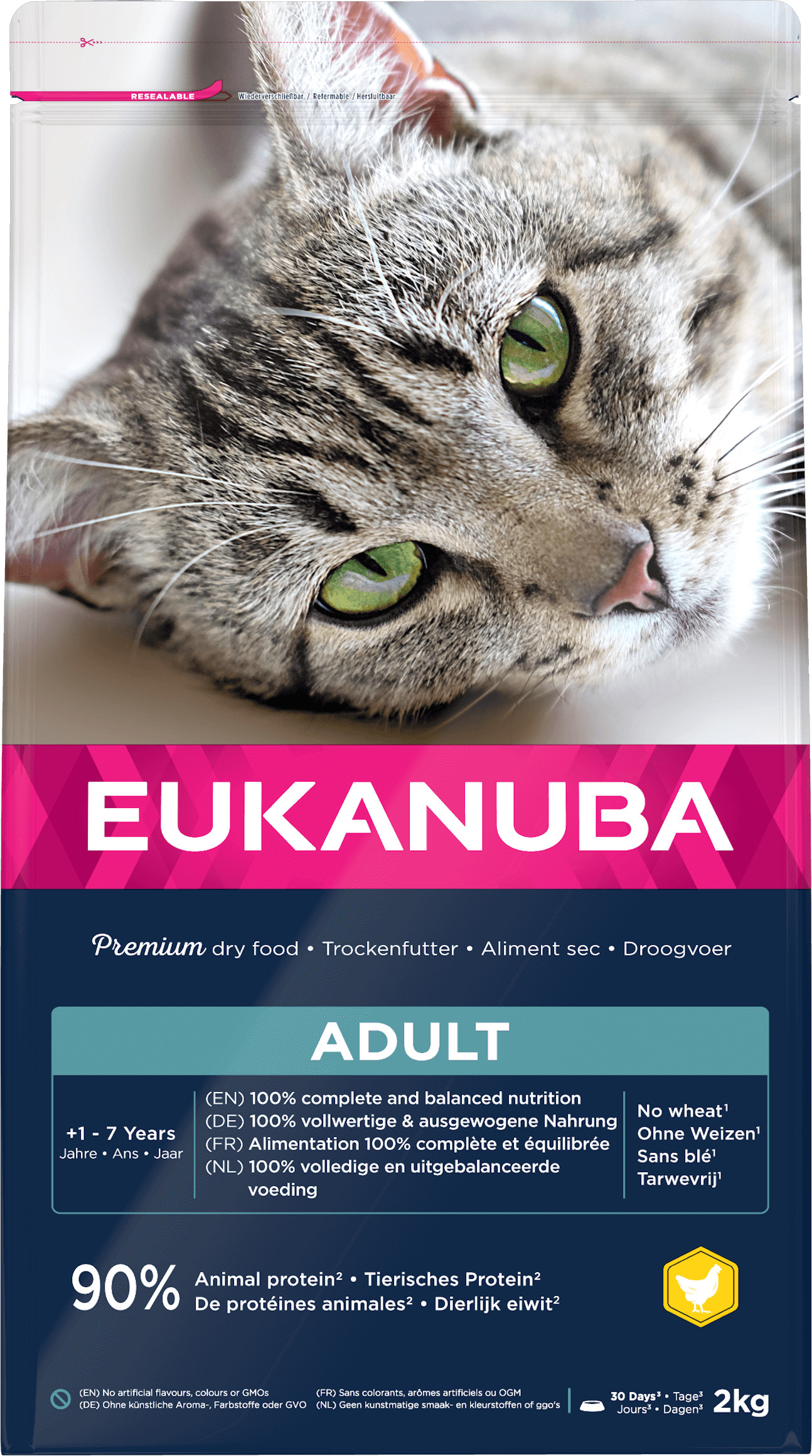 Eukanuba Adult kylling kattefoder