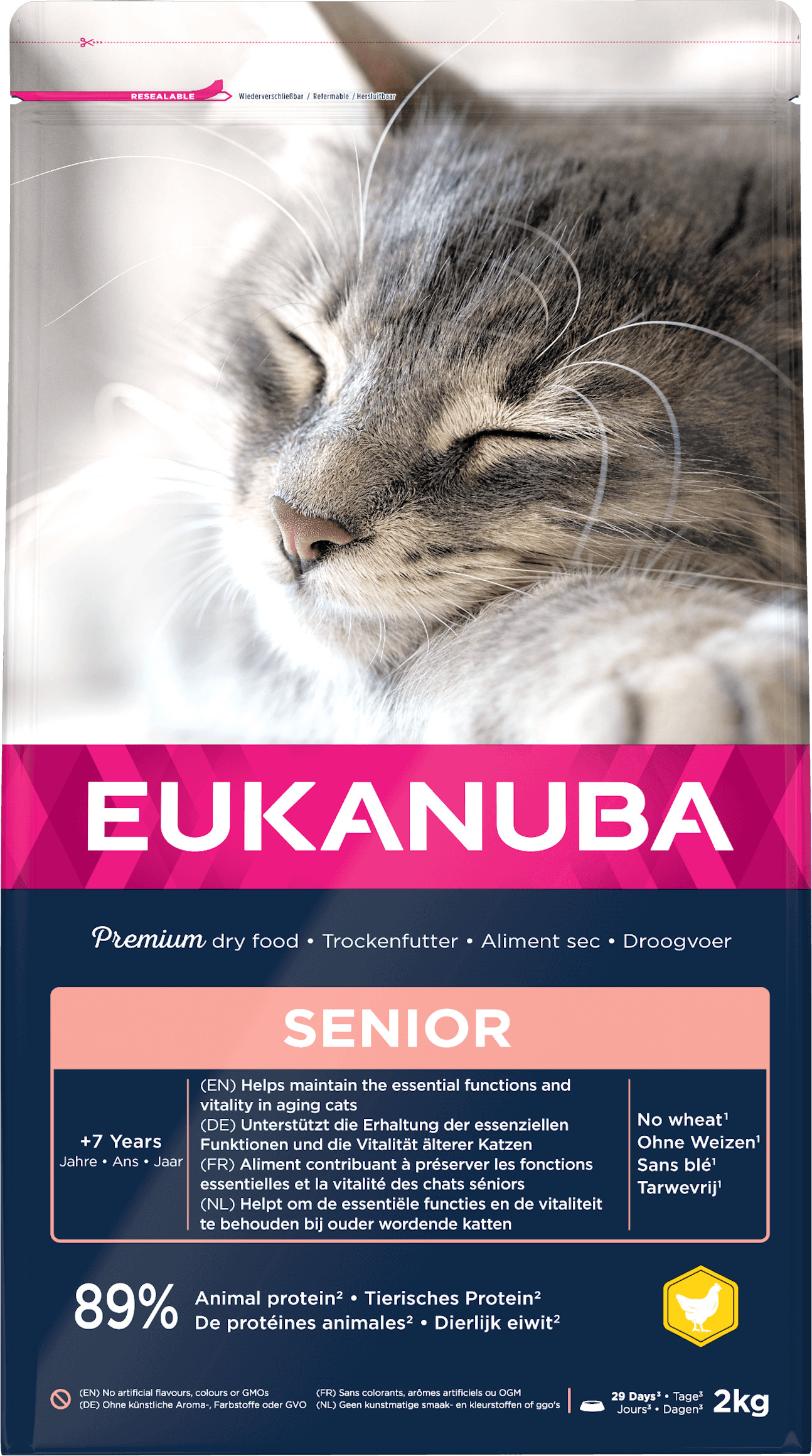 Eukanuba Senior kylling kattefoder