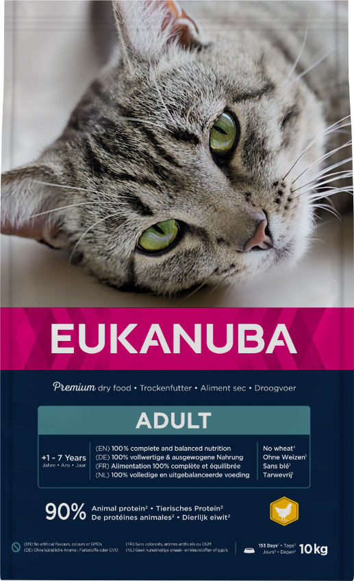 Eukanuba Adult kylling kattefoder