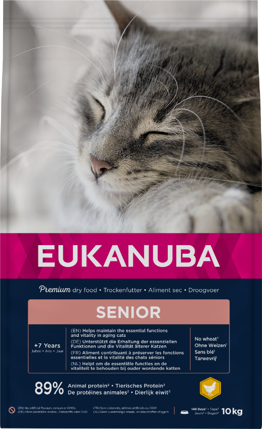 Eukanuba Senior kylling kattefoder