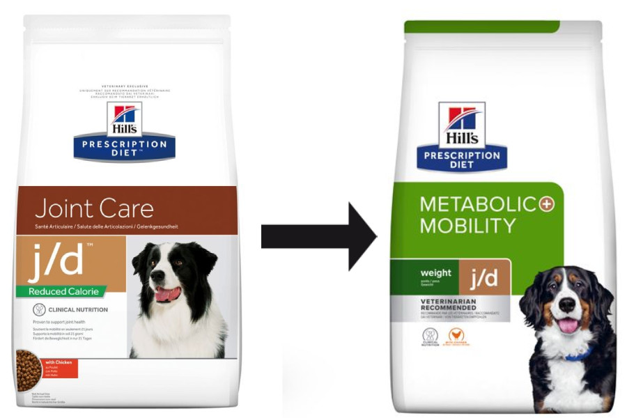Hill's Prescription Diet J/D Weight Metabolic + Mobility hundefoder med kylling