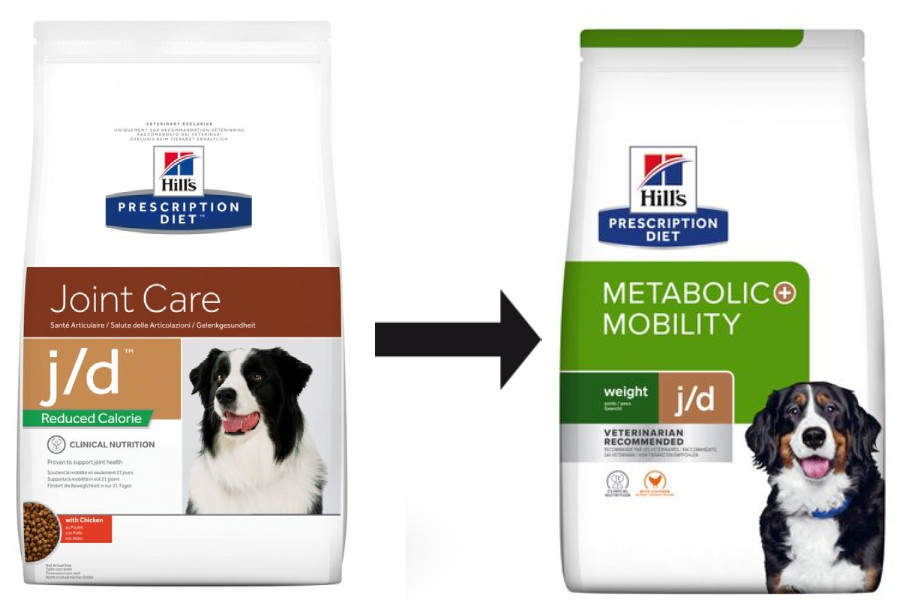 stereoanlæg sværd Rastløs Hills Prescription Diet Metabolic + Mobility hundefoder