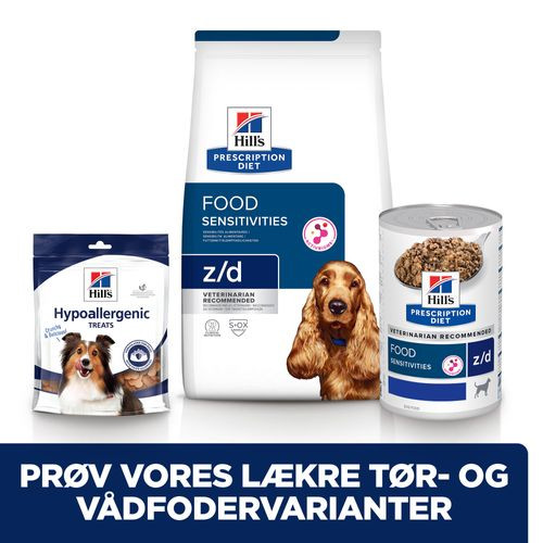 Hills Prescription Diet Z/D Food Sensitivities hundefoder