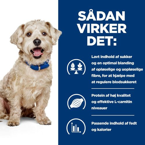 Hill's Prescription Diet W/D Diabetes Care hundefoder med kylling