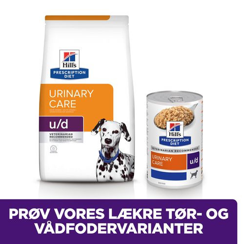 Hill's Prescription Diet U/D Urinary Care vådfoder til hunde (dåse)