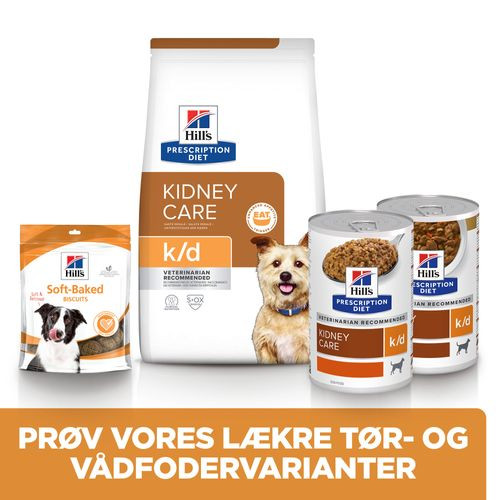 Hill's Prescription Diet K/D Kidney Care vådfoder til hunde med kylling (dåse)