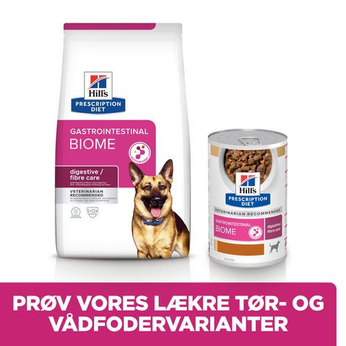 Hill's Prescription Diet Gastrointestinal Biome Digestive Care Stew hundefoder med kylling & gulerødder (dåse)