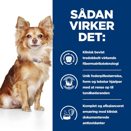 Hill's Prescription Diet T/D Mini Dental hundefoder kylling -