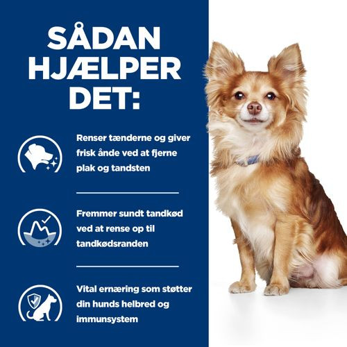 Hill's Prescription Diet T/D Mini Dental Care hundefoder med kylling