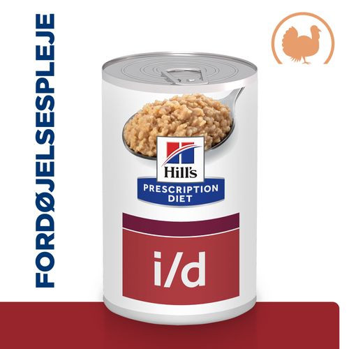 Hill's Prescription I/D (i/d) Digestive Care kalkun hundefoder på dåse