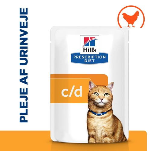 Hills Prescription C/D Multicare Urinary Care kattefoder med kylling 85 gr