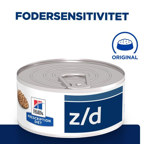 Hill's Prescription Diet Z/D Food Sensitivities vådfoder til katte (dåse)