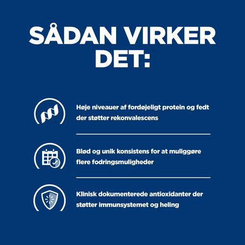 Hill's Prescription Diet A/D Urgent Care vådfoder til hunde og katte med kylling (dåse)