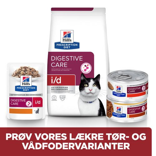 Hill's Prescription Diet I/D Digestive Care vådfoder til katte med kylling (portionsposer)