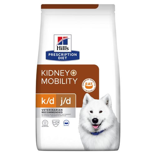 Hill's Prescription Diet K/D J/D Kidney + Mobility hundefoder