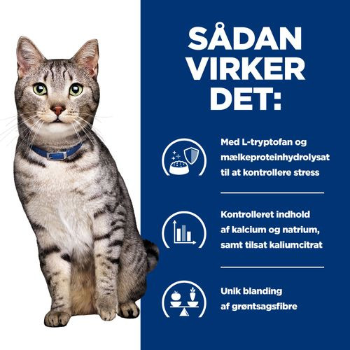 Hill's Prescription Diet C/D Multicare Stress Urinary + Metabolic vådfoder til katte med kylling (portionsposer)