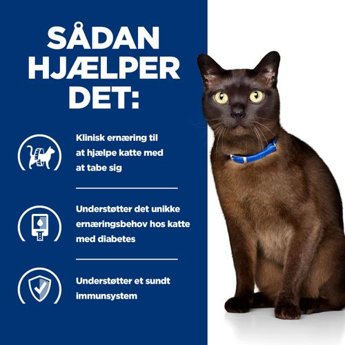 Hill's Prescription Diet M/D Diabetes Care vådfoder til katte med kylling (dåse)