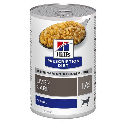 Hill's Prescription Diet L/D Liver Care vådfoder til hunde (dåse)