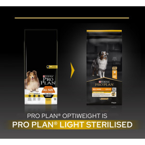Pro Plan Adult Light/Sterilised med kylling hundefoder