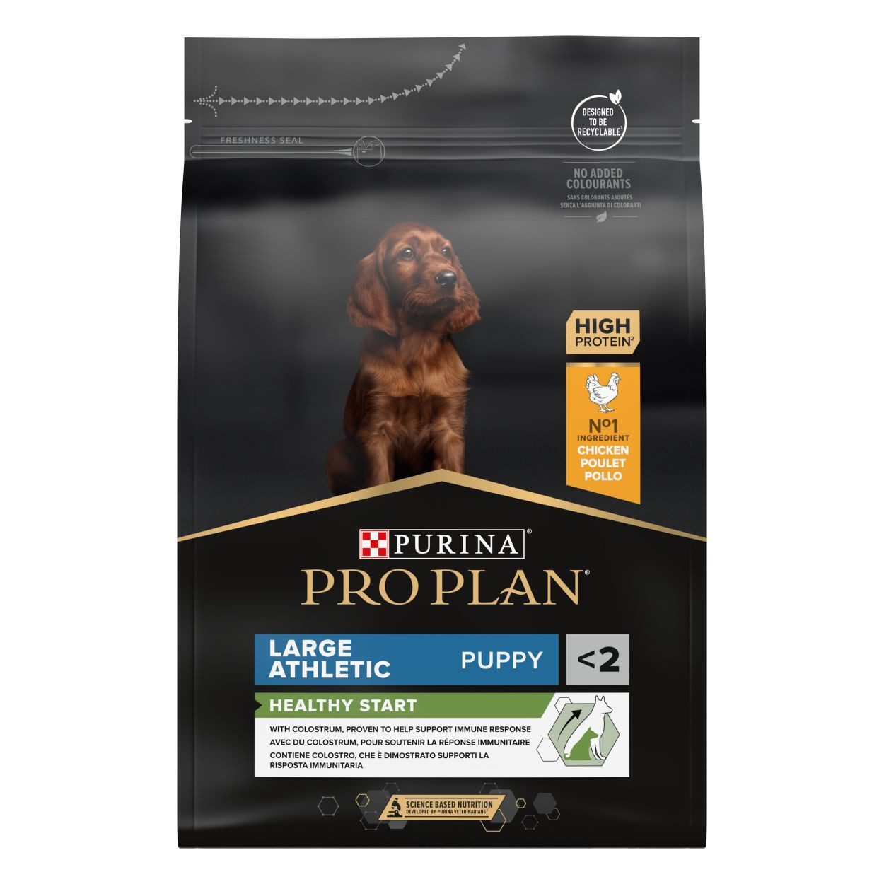 Pro Plan Large Athletic Puppy Healthy Start med kylling hundefoder
