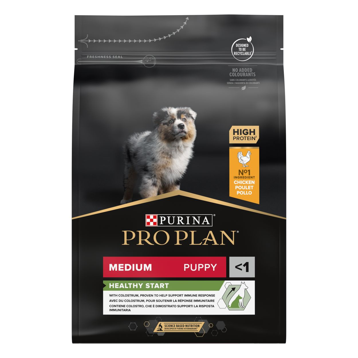 Pro Plan Medium Puppy Healthy Start med kylling hundefoder