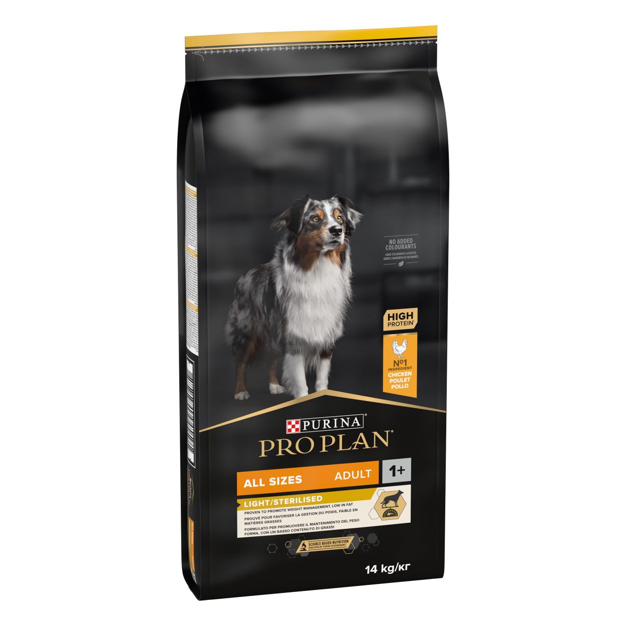 Pro Plan Adult Light/Sterilised med kylling hundefoder