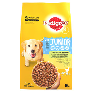 Pedigree Junior med kylling  og ris hundefoder