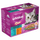 Whiskas 1+ Duo Surf & Turf i gelé Multipack (12 x 85 g)