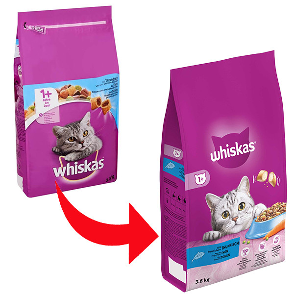 Whiskas Adult med tun kattefoder