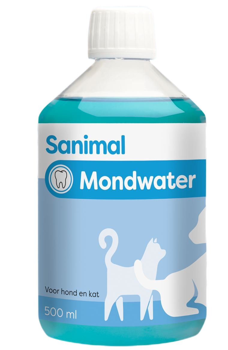 Sanimal Mondwater voor hond en kat