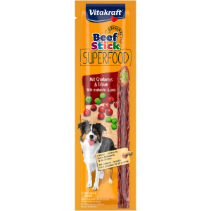 Vitakraft Beefstick Superfood ærter tranebær hundesnack