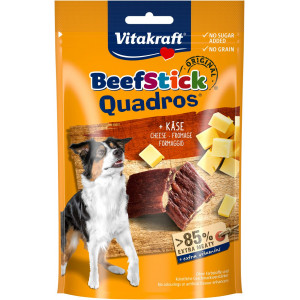 Vitakraft Beefstick Quadros ost hundesnack (70g) |Billigt