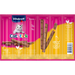 Vitakraft Catsticks Mini Gevogelte/Lever