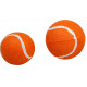 Stor tennisbold til hunde (orange)