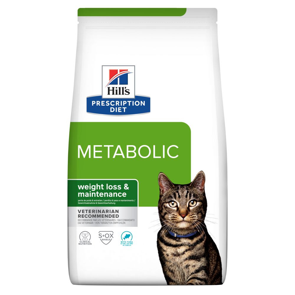 Hill's Prescription Diet Metabolic Weight Management kattenvoer met tonijn