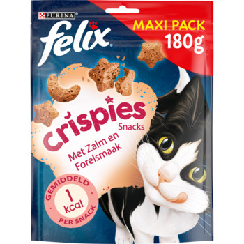 Felix Crispies Laks & Ørred kattesnacks