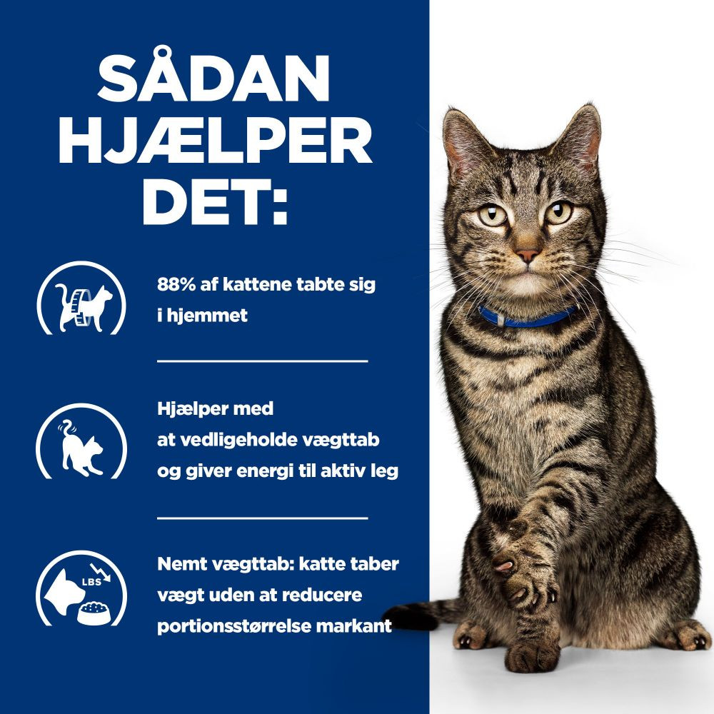 Hill's Prescription Diet Metabolic Weight Management kattenvoer met tonijn