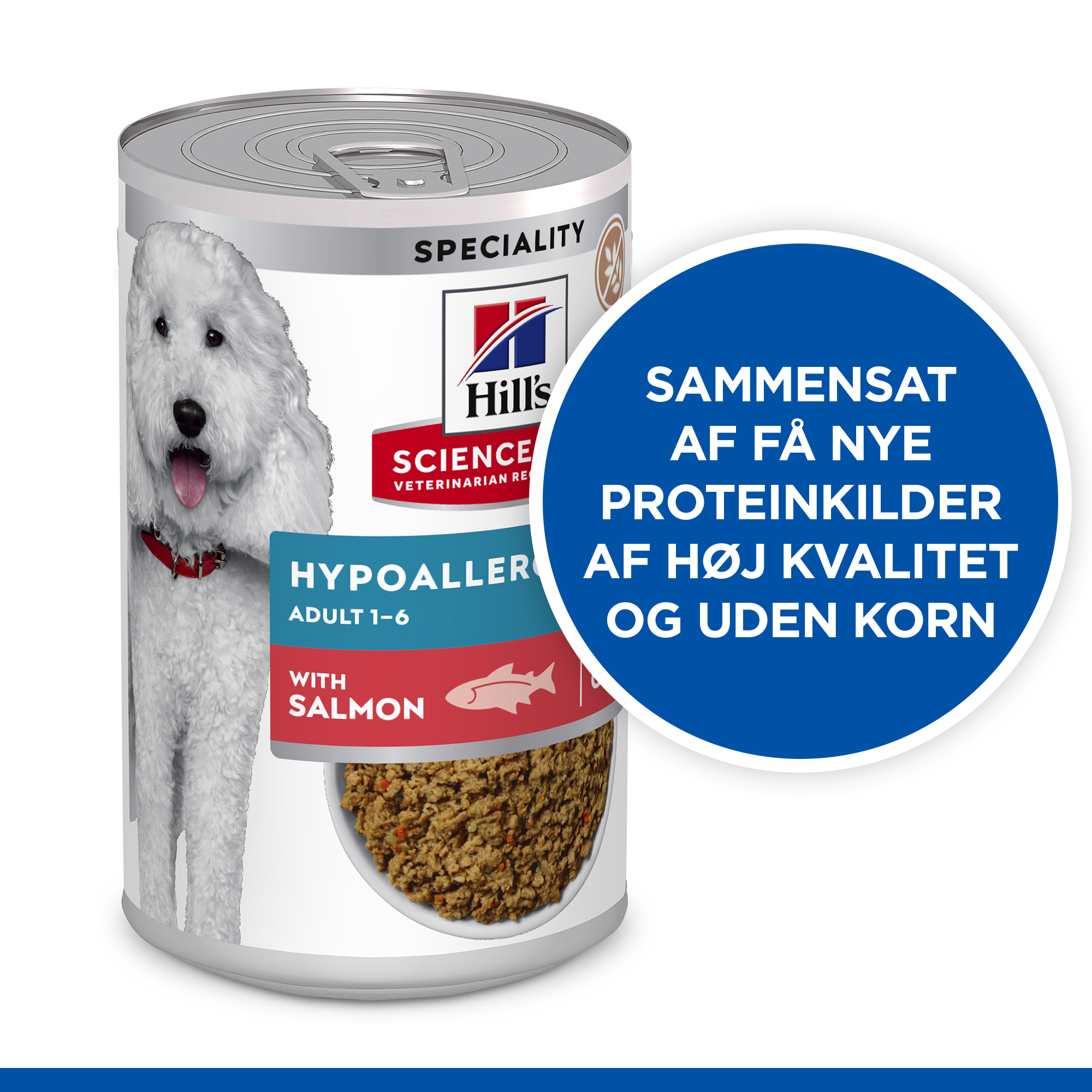 Hill's Adult Hypoallergenic nat hondenvoer met zalm