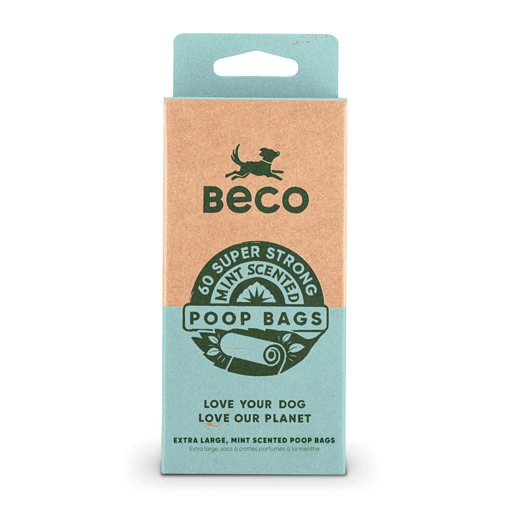 Beco Bags Poepzakjes Mint - 60 stuks