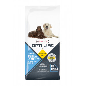 Opti Life Adult Sterilised Light Medium/Maxi hundefoder