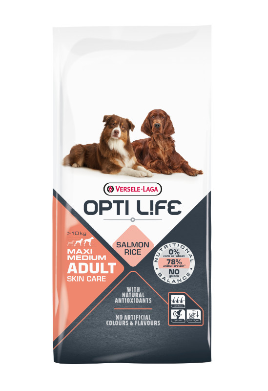 Opti Life Skincare Medium/Maxi hundefoder