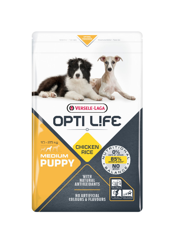 Versele laga Opti Life Puppy Medium hundefoder