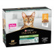 Pro Plan Sterilised Nutrisavour kylling kattefoder (10 x 85 gram poser )
