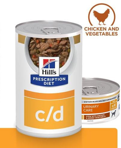 Hill's Prescription C/D Multi Urinary Care ragout dåse hundefoder 354g