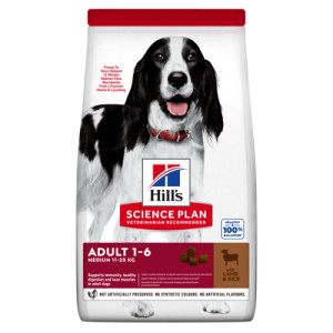 Hill's Adult Medium lam & ris hundefoder
