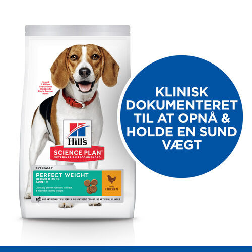 Hill's Perfect Weight Medium Huhn Hundefutter